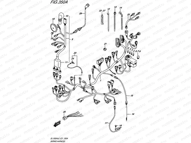 350A - WIRING HARNESS