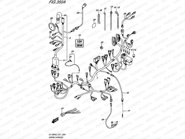 350A - WIRING HARNESS