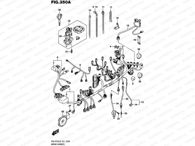 350A - WIRING HARNESS