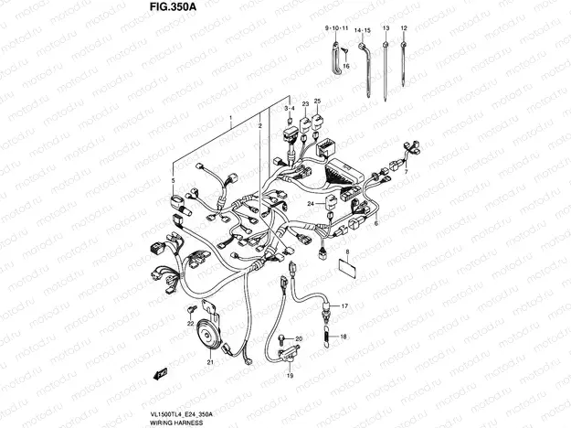 350A - WIRING HARNESS