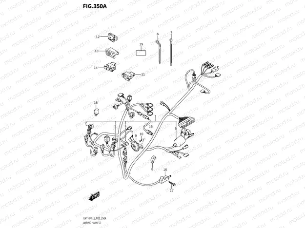350A - WIRING HARNESS (P02)