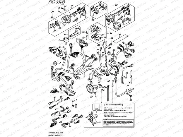 350B - WIRING HARNESS (AN400AL5 E02)