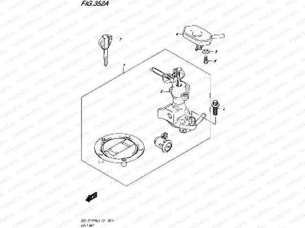 352A - LOCK SET