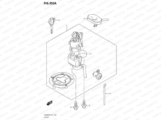 352A - LOCK SET