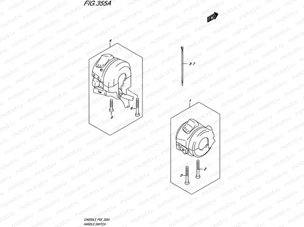 355A - HANDLE SWITCH