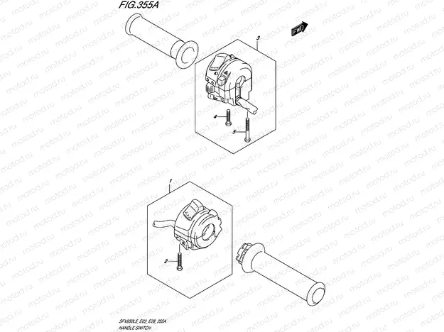 355A - HANDLE SWITCH