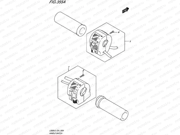 355A - HANDLE SWITCH