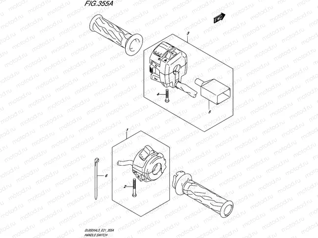 355A - HANDLE SWITCH