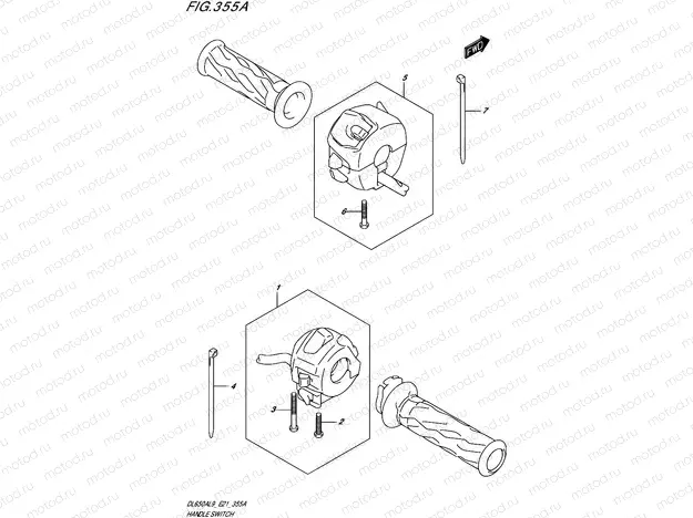 355A - HANDLE SWITCH