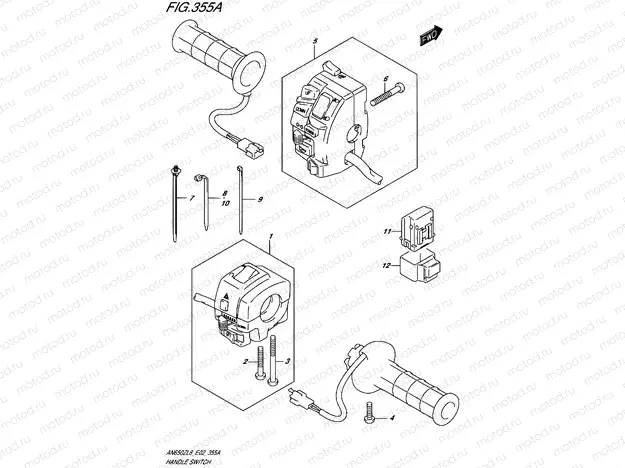 355A - HANDLE SWITCH