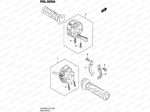 355A - HANDLE SWITCH