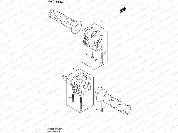 355A - HANDLE SWITCH