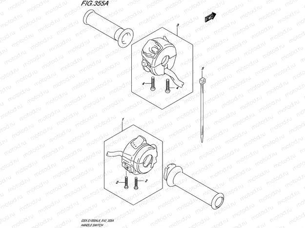 355A - HANDLE SWITCH