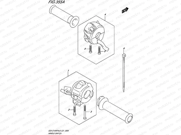 355A - HANDLE SWITCH