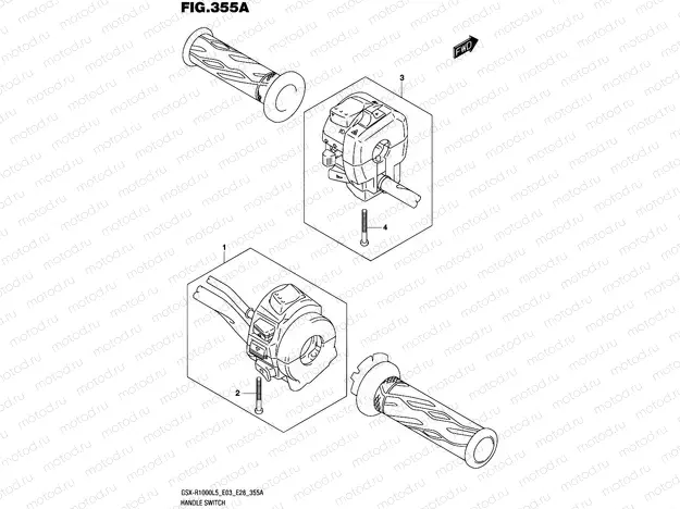 355A - HANDLE SWITCH