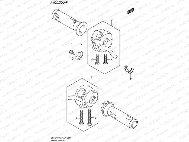 355A - HANDLE SWITCH