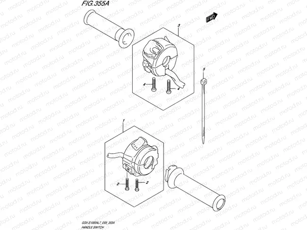 355A - HANDLE SWITCH