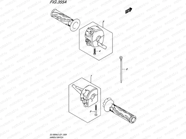 355A - HANDLE SWITCH