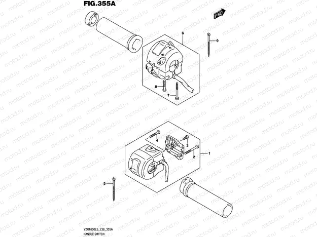 355A - HANDLE SWITCH