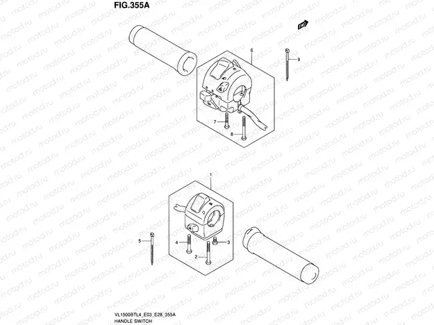 355A - HANDLE SWITCH
