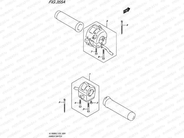 355A - HANDLE SWITCH