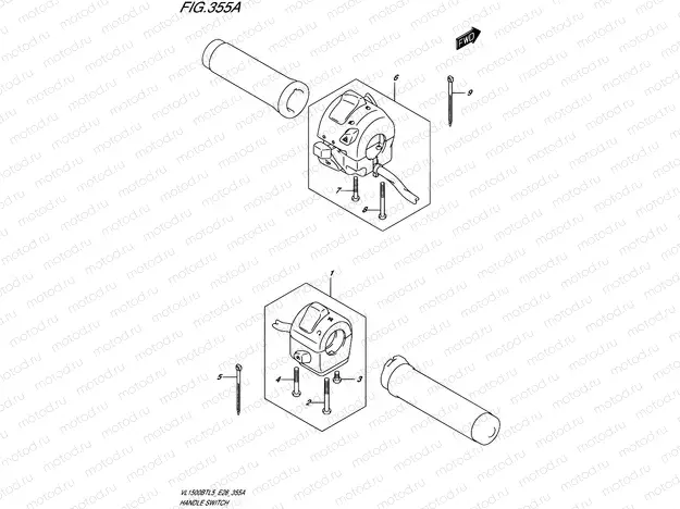 355A - HANDLE SWITCH