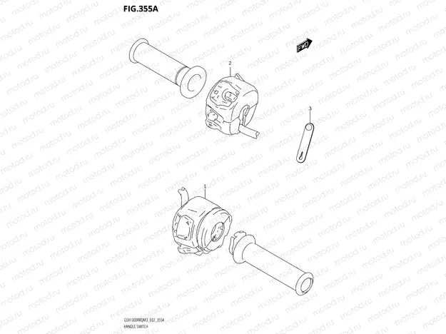 355A - HANDLE SWITCH