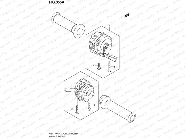 355A - HANDLE SWITCH