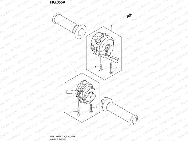 355A - HANDLE SWITCH