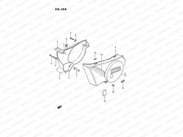 35A - FRAME COVER (MODEL N)
