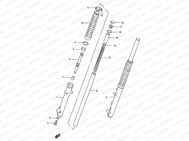 35A - FRONT DAMPER (P09)