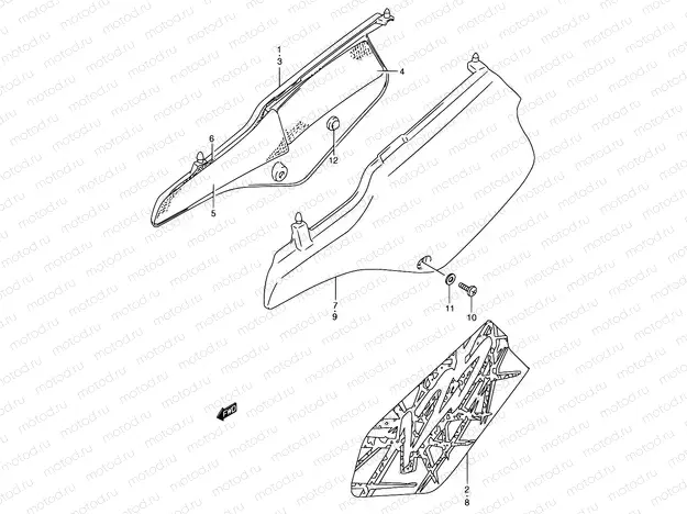 35B - FRAME COVER (MODEL P/R)