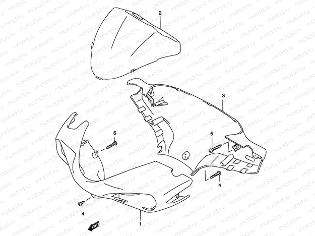35C - HANDLE COVER (MODEL AY50 K1)