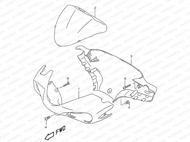 35D - HANDLE COVER (MODEL AY50 K1)