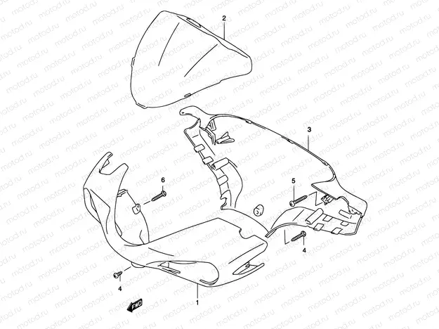 35E - HANDLE COVER (MODEL AY50 K3)