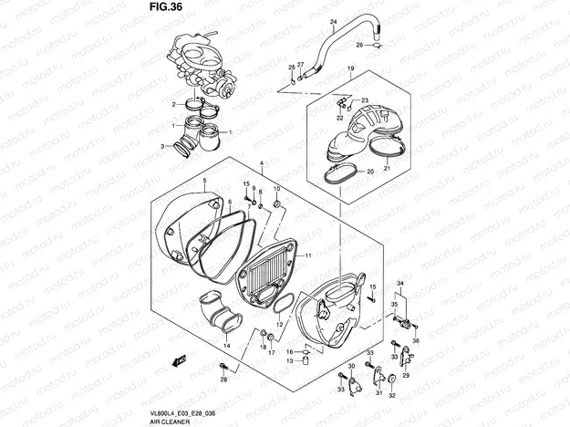 36 - AIR CLEANER