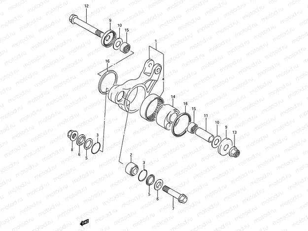 36 - CUSHION LEVER (MODEL G)