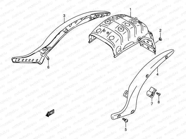 36 - FRAME BRACE