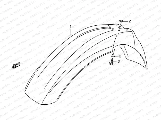 36 - FRONT FENDER