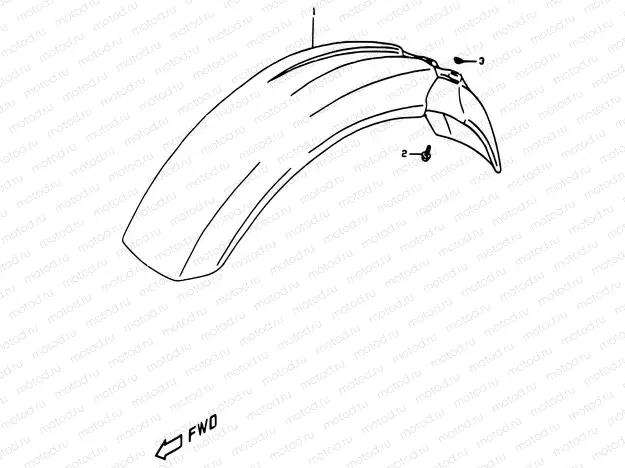 36 - FRONT FENDER