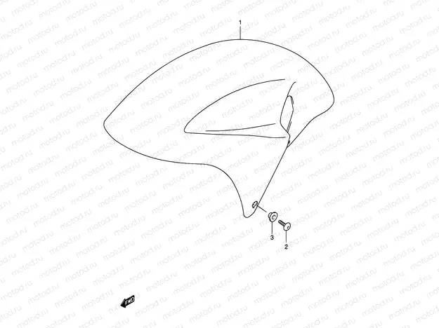 36 - FRONT FENDER