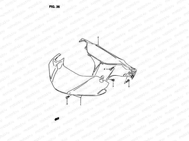 36 - HANDLE COVER