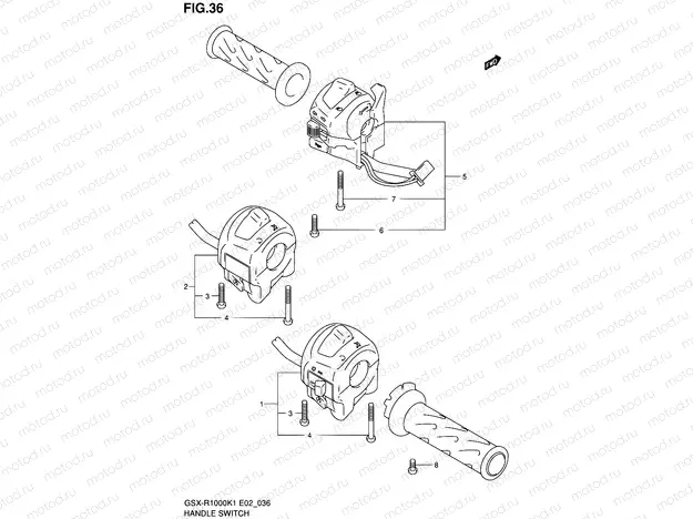36 - HANDLE SWITCH