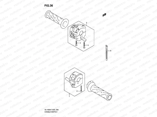36 - HANDLE SWITCH