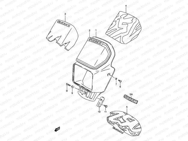 36 - HEADLAMP COVER