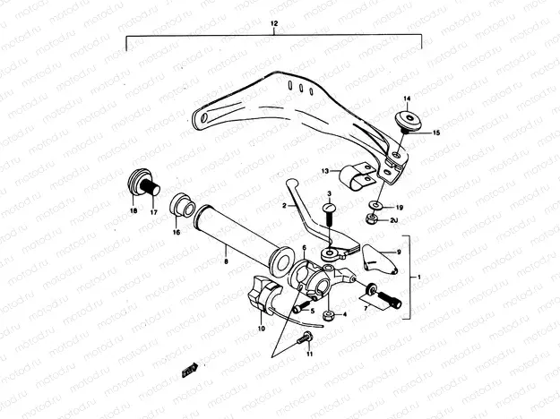 36 - LEFT HANDLE SWITCH