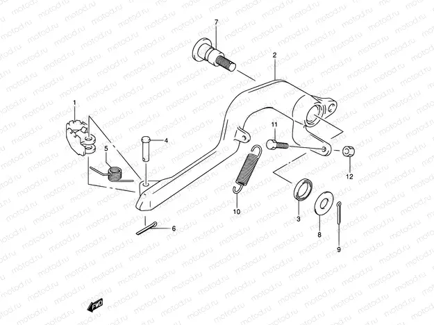 36 - REAR BRAKE
