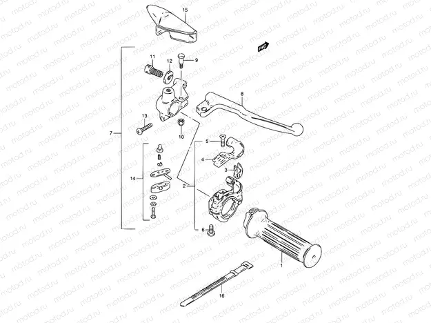 36 - RIGHT HANDLE SWITCH