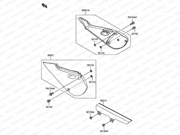 36 - SIDE COVER/CHAIN COVER