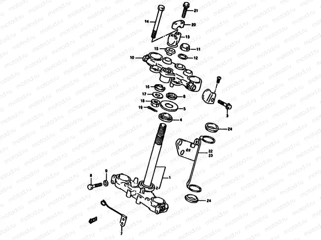 36 - STEERING STEM